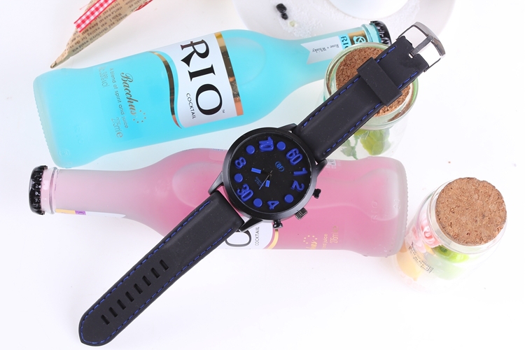 2015 Rood New Style Long Strap Women Watch Sports Watch With 6 Color