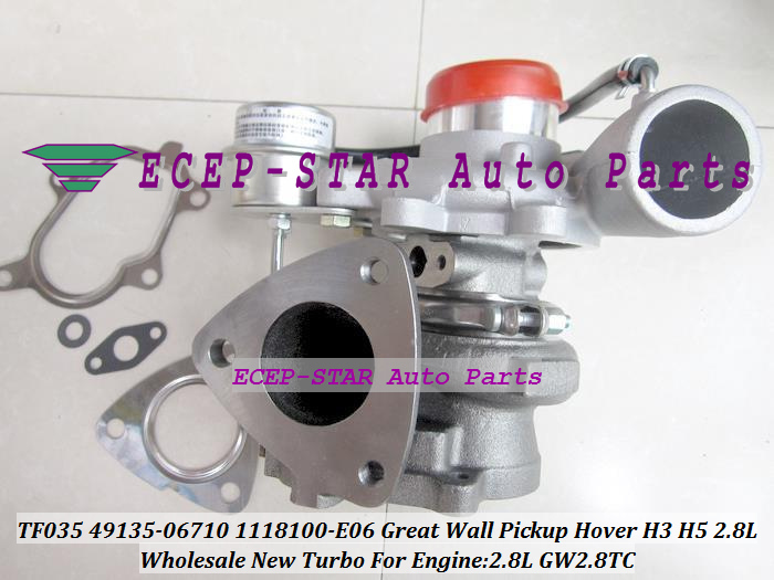 TF035HM TF035 49135-06710 1118100-E06 Turbocharger Turbo For Great Wall Pickup Hover H3 H5 2.8L GW2.8TC (5)
