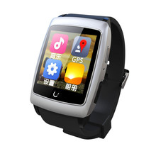 Original Uwatch U18 Smart Watch with Bluetooth V4 Dual Core IPS Screen Android 4.4 GPS WiFi Waterproof Compass Sleep Monitoring