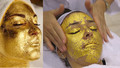 10PCS 3 3cm Gold Foil Mask Sheet Spa 24K Gold Face Mask Thailand Beauty Salon Equipment