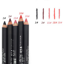 1 pcs Multicolor Party Queen Lip Liner Pencil Functional Eyebrow Eye Lip Makeup Waterproof Colorful Cosmetic