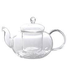 Hot Sale Useful 800ml Flower Coffee Glass Tea Pot Large Blooming Chinese Glass Teapots Heat Resistant