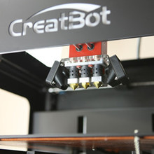 Triple extruder Black peek Extruder CreatBot 3d printer Nozzle /heater/head /3d printer kit/metal 3D Printer Accessories/Parts
