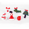 6 Piece Christmas Baby Girls Headwear Hairpins Hot Sale Cute Baby Hair Accessories For Girls Christmas