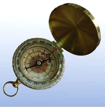 Taschenuhr Flip Compass Tragbarer Wandernavigationskompass Kompass SchlüsselbuTQ