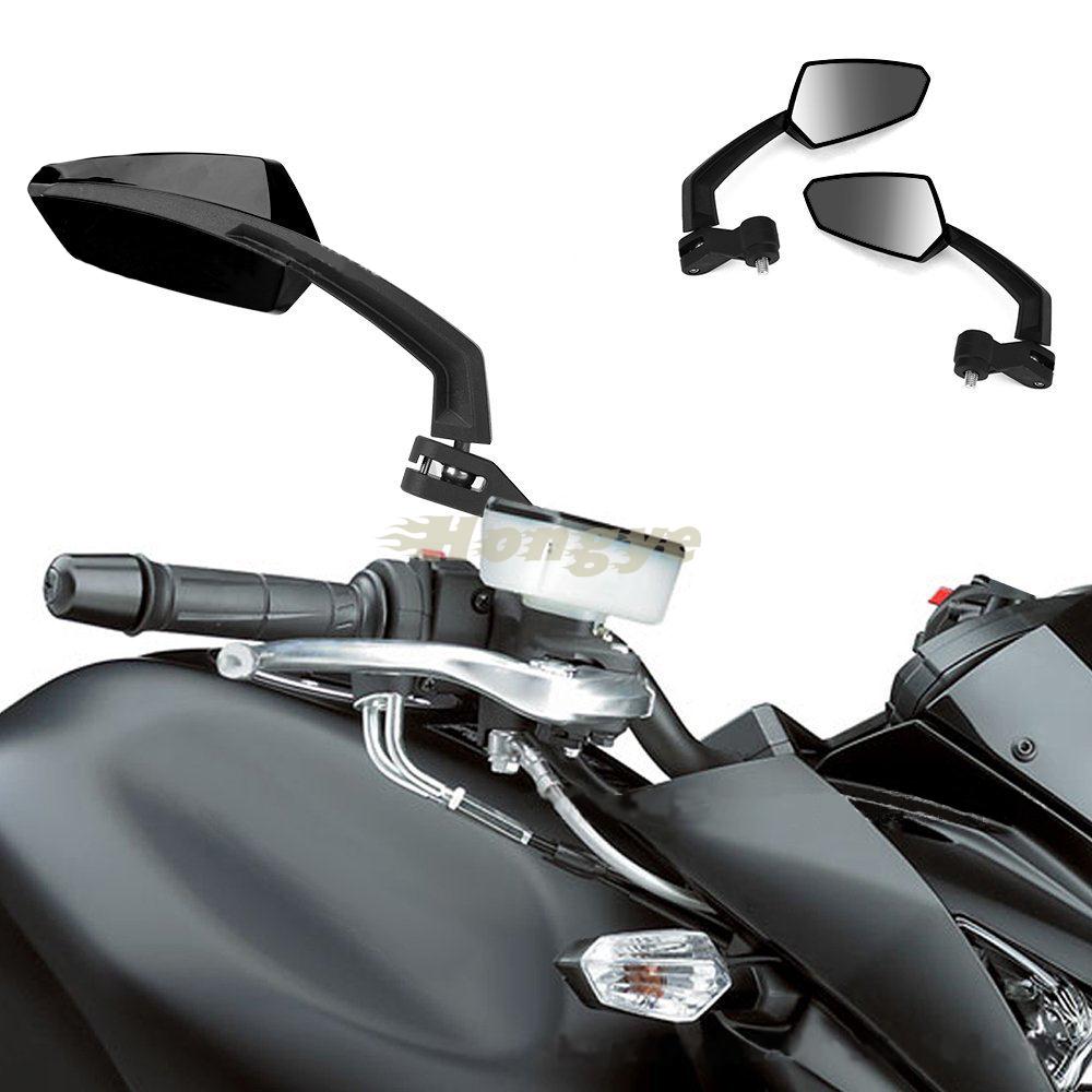 Горячая распродажа одна пара заказ мотоцикл зеркало заднего вида скутер частей мото аксессуаров