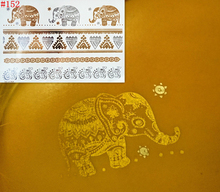 different styles for your choice Body painting glitter gold tattoo temporary stickers flash tattoo Disposable indians tattoo