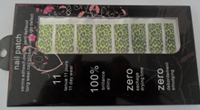 2015 New Brand 16pcs False Nails Patch Fingernails Nail Sticker Green Sticker Manicure B505