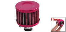 Freeshipping Wholesale 10mm-18mm Hose Clamp Round Mesh Car Truck Air Filter Burgundy 11mm