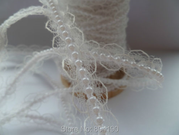 864 New baby headbands vintage style 285 Vintage Style I5mm Ivory Beaded Lace Trim Bridal Wedding Craft, baby   