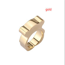 Trend brand anillos bear silver color bear Accessories ring Hot Sale stainless steel jewelry women lovely