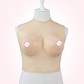 Free Shipping Silicone Breast fake breast form for crossdresser cosplay dress C D Ecup