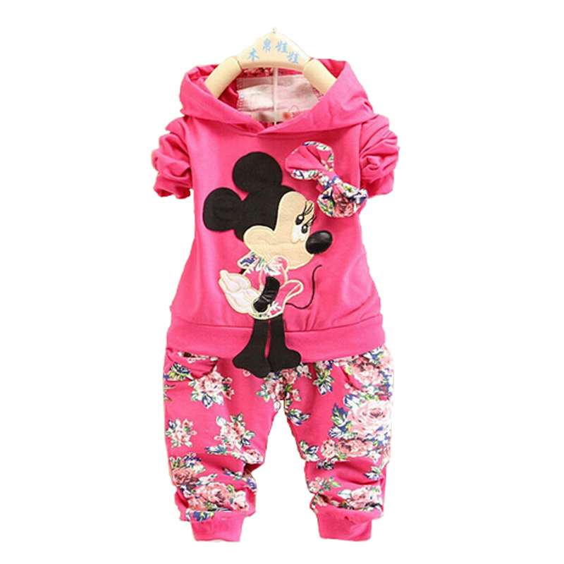 2014 new fashion Spring Autumn baby girls Sport suit set long sleeve children hoodies pants clothes