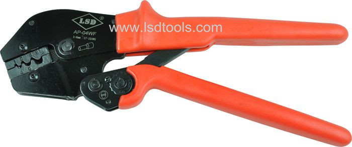 Ratchet crimping tools for insulated cord end terminals and connectors 1-6mm2,crimping pliers crimper hand tools AP-04WF