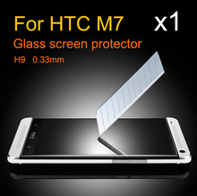 0 33 mm tempered glass screen protector film M7 applies to HTC ONE M7 802T explosion
