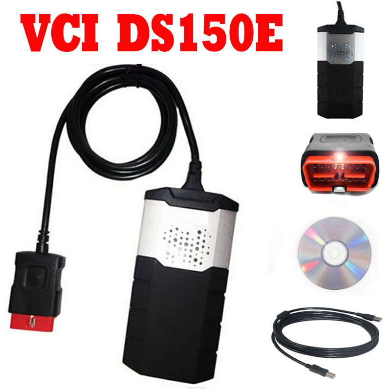New Vci 2014 R2 TCS CDP Pro plus for delphis DS150E for Autocom OBD2 Car diagnostic tool without bluetooth