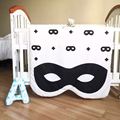 130X90cm Newborn Baby Blanket 100 Cotton White Bedding Cartoon Kids summer quilt Sofa Floor Playing Carpet