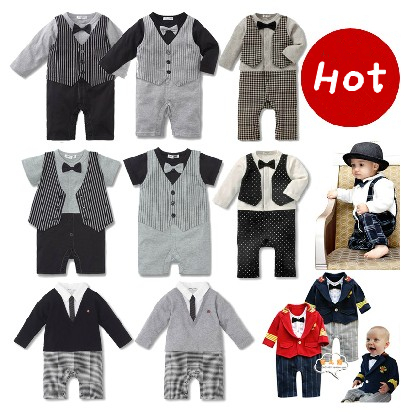 Infant boys dress clothes