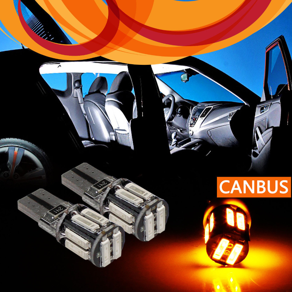 4 x 7020 10SMD  T10 W5W Canbus        ,   