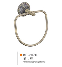Chinese famous brand sanitary clouds bronze star hotel for all copper towel ring XY1839