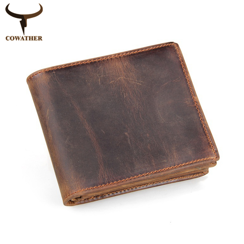 100% top quality cow genuine leather men wallets luxury,dollar price short style male purse,carteira masculina free shipping