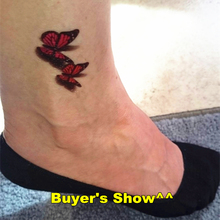 Amazing Butterfly 3d Temporary Tattoo Body Art Flash Tattoo Stickers 19 9cm Waterproof Henna Tatoo Selfie