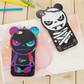 Novelty Punk Panda Style Phone Case for iPhone 6 PLUS 6S PLUS 5 5 Fashion TPU