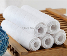 10 PCS LOT Reusable and Easy use Soft and Breathable Baby Modern Cloth Diapers inserts baby