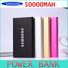 HOT thin Power Bank 50000mah Portable Charger Powerbank Mobile Phone Backup Powers External Battery Charger For all Mobile Phone