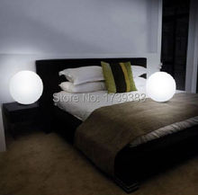 Free shipping Waterproof led 25cm round ball light,luminous colorful globe night light remote control light for Indoor/outdoor