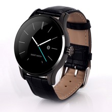 Classic Round Bluetooth Smart Heart Rate Monitor Wristwatch With Pedometer Sleep Monitir Remote Camera for Android and ISO S88