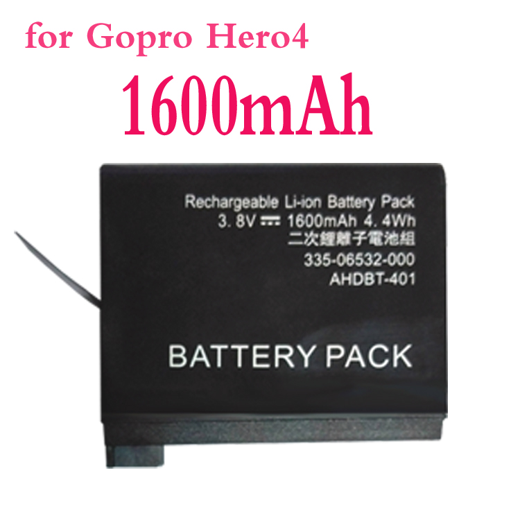 2 ./ Gopro  Go pro hero 4 Batterij Bateria  Gopro hero4   AHDBT-401/AHDBT401/AHDBT 40