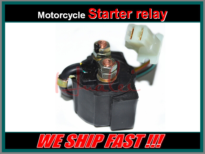 Free Shipping Motorcycle Electrical Parts Starter Solenoid Relay For