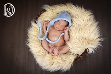  75 50cm Faux Fur Blanket Basket Stuffer Mongolia Fur Photography Props Newborn Photography Props