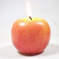 1pcs Christmas Red Apple Shape Fruit Scented Candle Home Decoration Greet Gift