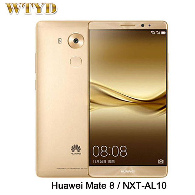 Huawei Mate 8 / NXT-AL10 6'' EMUI 4.0 Smartphone Hisilicon Kirin 950 Octa Core RAM 4GB ROM 64GB Dual SIM FDD-LTE & WCDMA & GSM