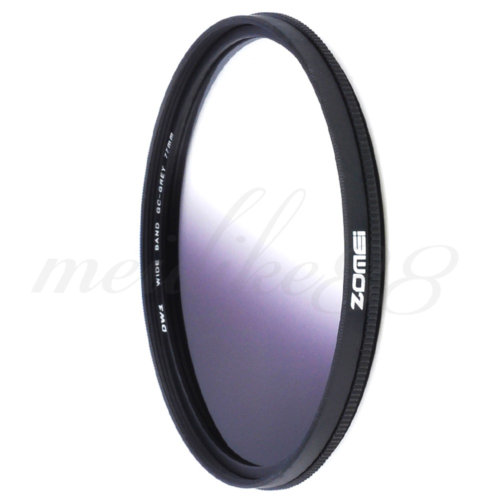 Zomei Ultra Slim Circular Gradual GC Grey Blue Orange Red Lens Filter Kit (6)