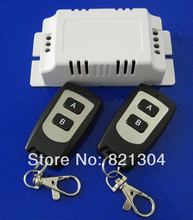 Power AC110V 220V 10A 2Channel AC85 250V RF Wireless Digital Remote Control Switch System 1 Receiver