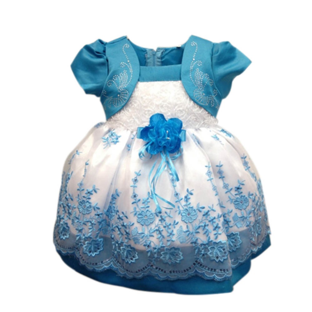 Нарядное платье для новорожденной девочки