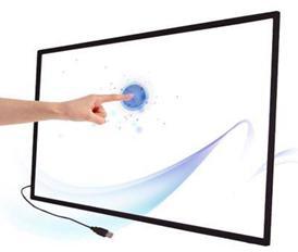 2 points 47 LCD IR multi touch screen overlay panel kit for touch kiosk touch table