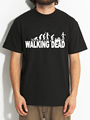 100 Cotton Letter Printed T shirts Men Walking Dead Loose Casual Men T Shirts Short Sleeve