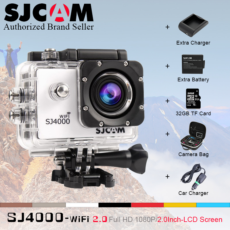  SJCAM SJ4000 Wifi 2      1080 P Full HD  30  SJ 4000 Wi-Fi   