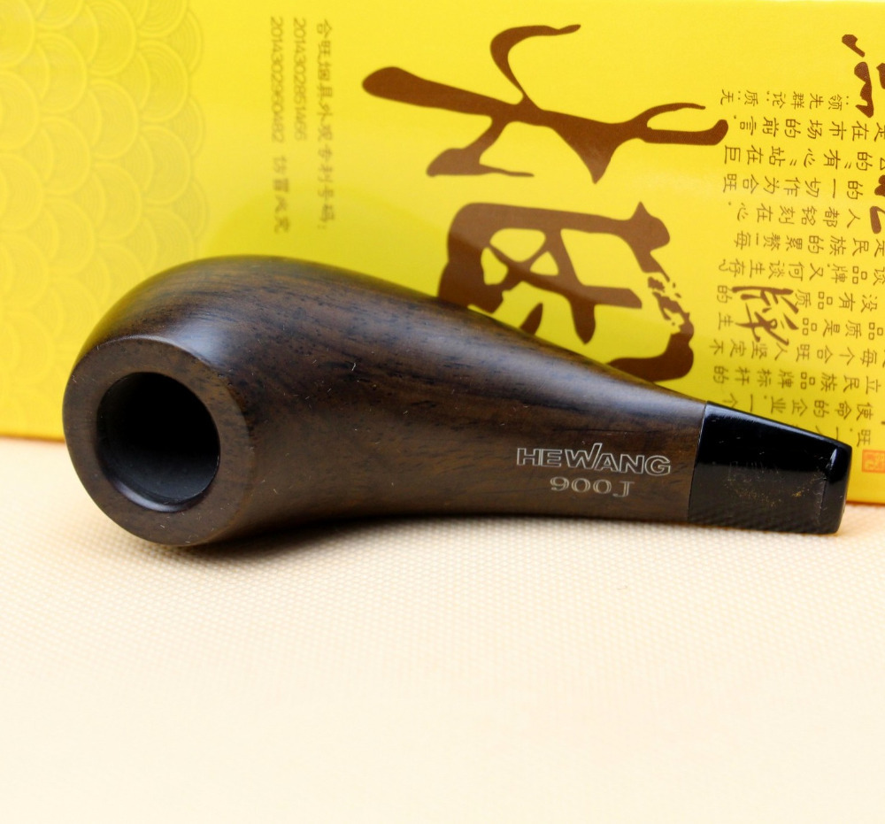 Gift Set Smoking Pipe 3mm Filter Ebony Wood Tobacco Pipe 9 8cm Mini Pipe Wood HW