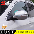 KUST Chromium Styling Rearview Trim Cover For Honda For CRV 2015 Exterior Anti scratch Chrome Rearview