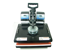 2013 newest design heat press machine with two temperature controlers better printing effect new year promotion