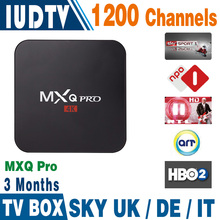 Android IPTV box with 3months Sky Italy/ Spanish/Turkish IPTV account S905 Quad Core Smart TV 1G/8G Kodi Miracast IPTV box