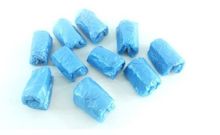 100 Pcs Plastic Disposable Shoe Covers Carpet Cleaning Overshoe Blue