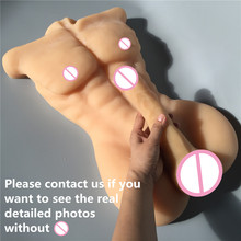 Sex Doll for Women,Muscle Man Body with Hard Long Cock,Penis for Girls,female Masturbator Realistic Body Shape Sex Doll