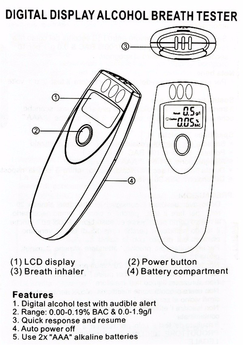 Professional-mini-LCD-Display-police-digital-breath-alcohol-tester-breathalyzer-alcoholimetro-bafometro-Gadget-Meter-Analyzer (5)