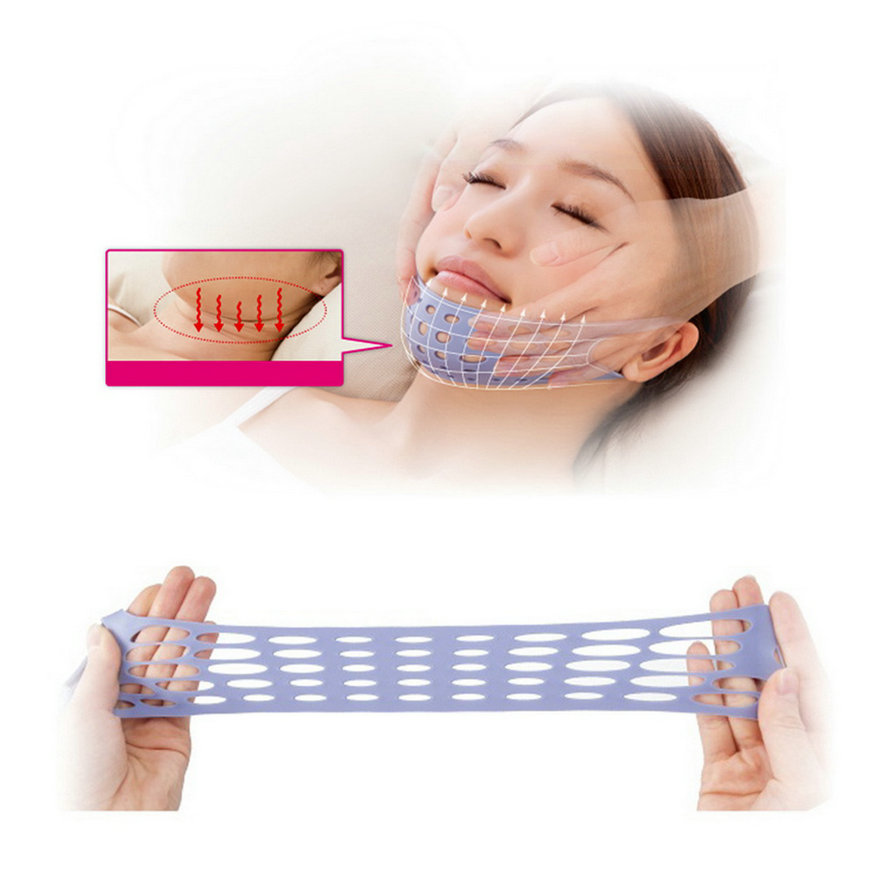 Health Care Face Shaping Belt Facial Slimming Fat Burning Face lift Mask Massage Slimming Face Shaper